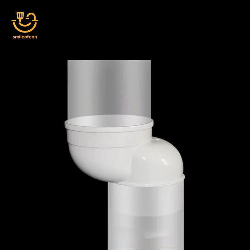 smileofenn Adaptador De Tubo De Vaso Sanitário Durável De 110 Mm Com Design Offset Para Instalação Conveniente br