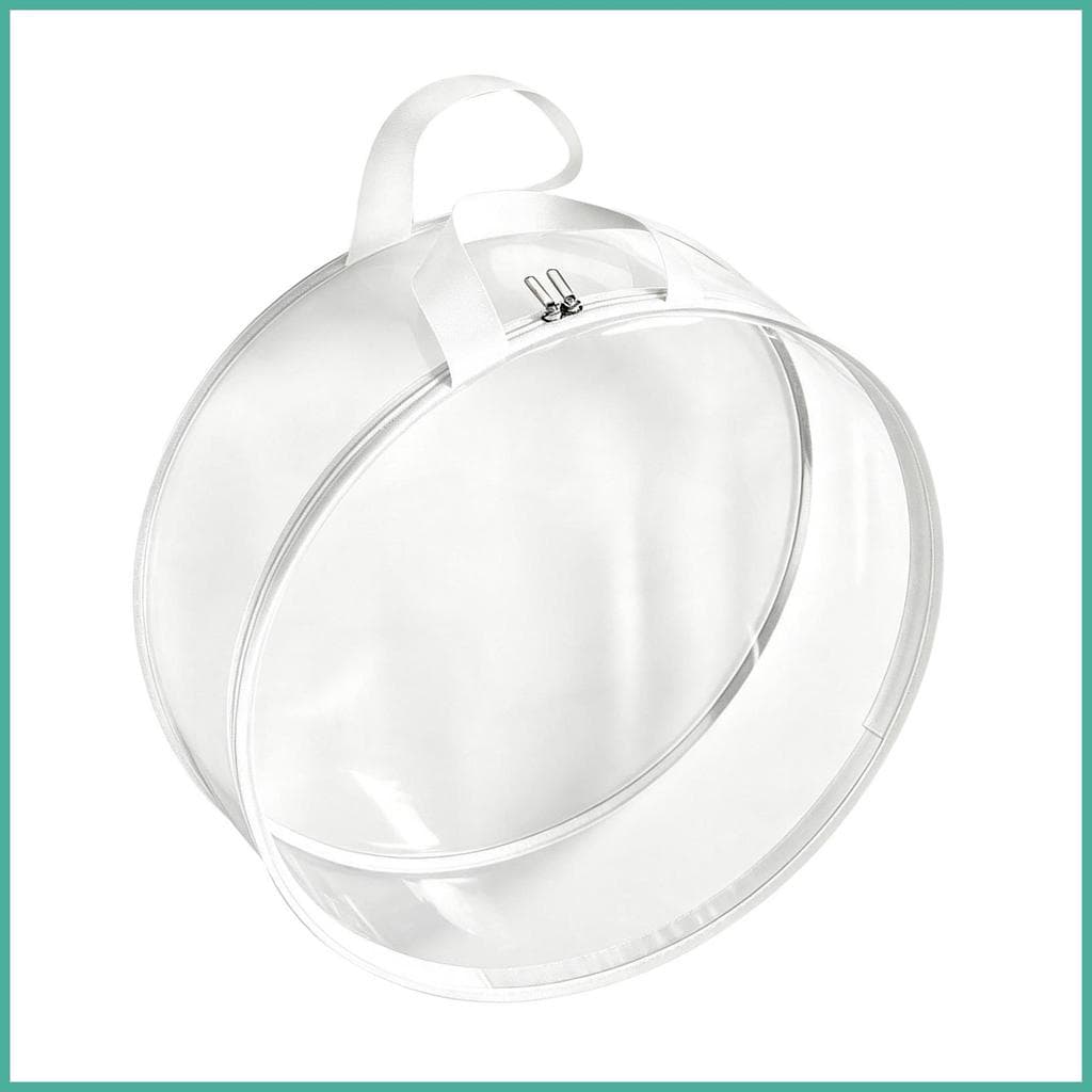 Saco De Armazenamento De Guirlanda De Natal Transparente Organizador De Ornamento Decoração Festiva Para Proprietários y