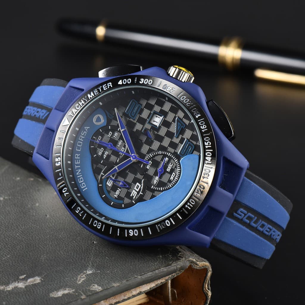 2026 volante de corrida Design cinco mãos função completa cronometragem borracha banda masculina Ferra marca lazer corre