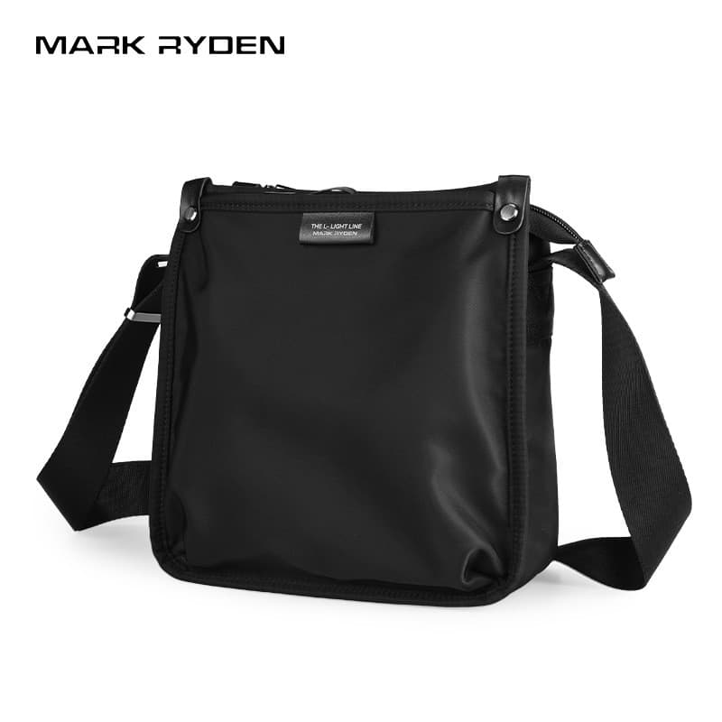 Bolsa de ombro Marco Leden, bolsa masculina vertical de alta qualidade, bolsa transversal casual masculina, bolsa de neg