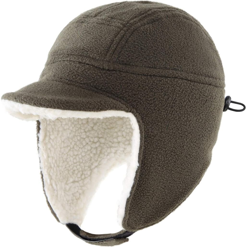 Connectyle Chapéu de Inverno para Meninos Pequenos, Boné de Lã Quente com Protetor de Orelha e Viseira