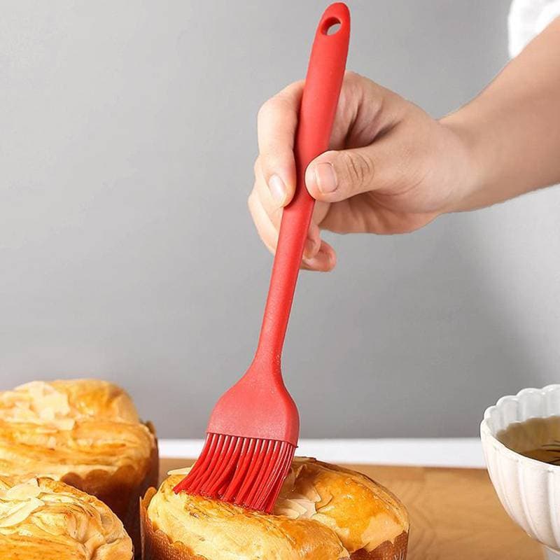 LKBG > 5 PCS Conjunto De Utensílios De Cozinha De Silicone Ferramentas Flexíveis Não Sti Com Espátula De Bolo Batedor Es