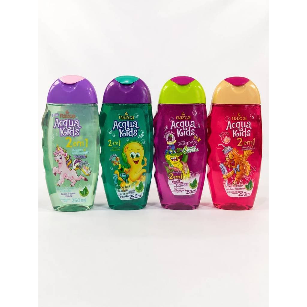 Shampoo 2 em 1 Nazca Acqua Kids 250ml