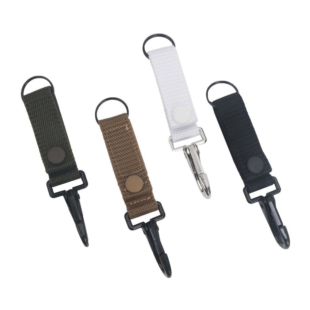 Novo Cinto Tático Multifuncional de Nylon para Montanhismo com Fivela, Acessórios, Chaveiro, Cinto de Cintura para Ativi