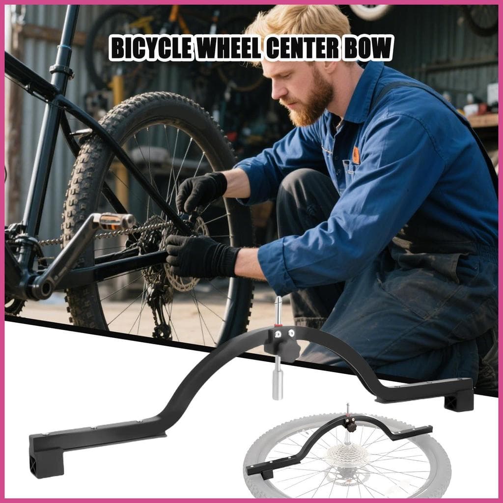Medidor De Alinhamento Central De Roda De Bicicleta , Profissional , Ajustável , Portátil , Ferramenta De Medição , Cubo
