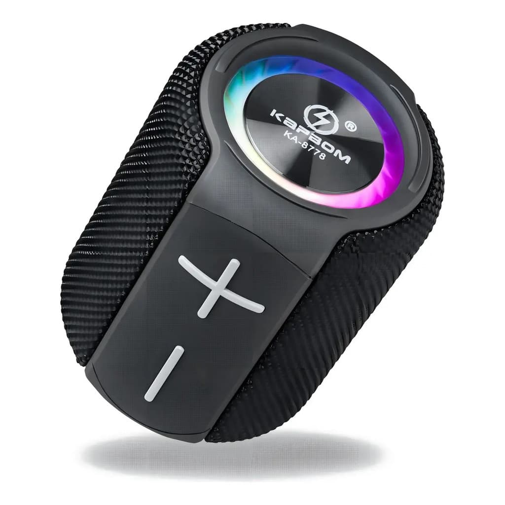 Caixa De Som Portátil Bluetooth Kapbom TWS 8W IPX5