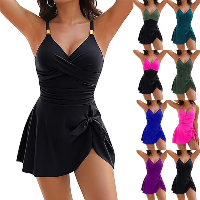 Maiô inteiro feminino para vendas internacionais, com controle abdominal discreto, costas cruzadas, efeito emagrecedor,