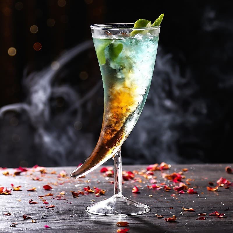 Cálice criativo lua copo de vinho taça Cocktail barra de vidro Martini vidro champanhe taça de vinho tinto