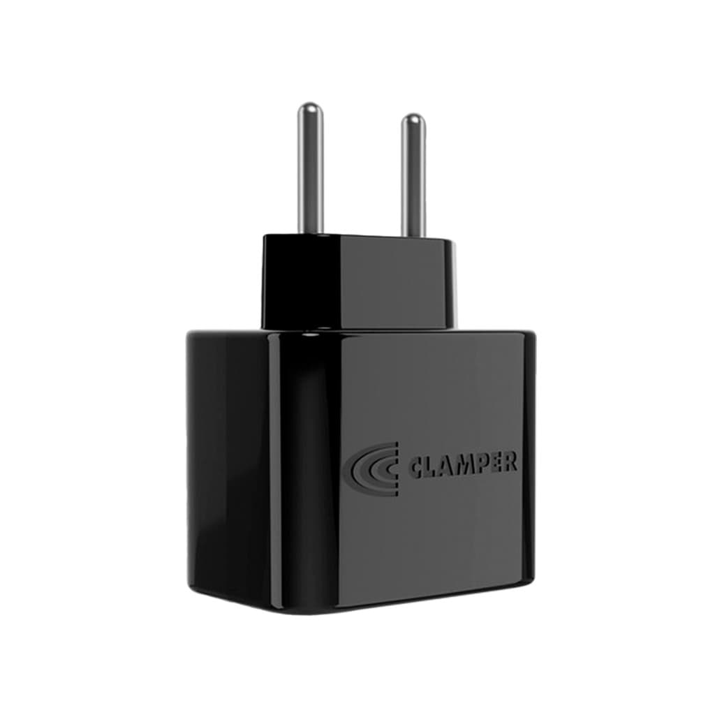 iCLAMPER Pocket LCF 2 pinos 10 amperes Preto Protetor Elétrico DPS Bivolt