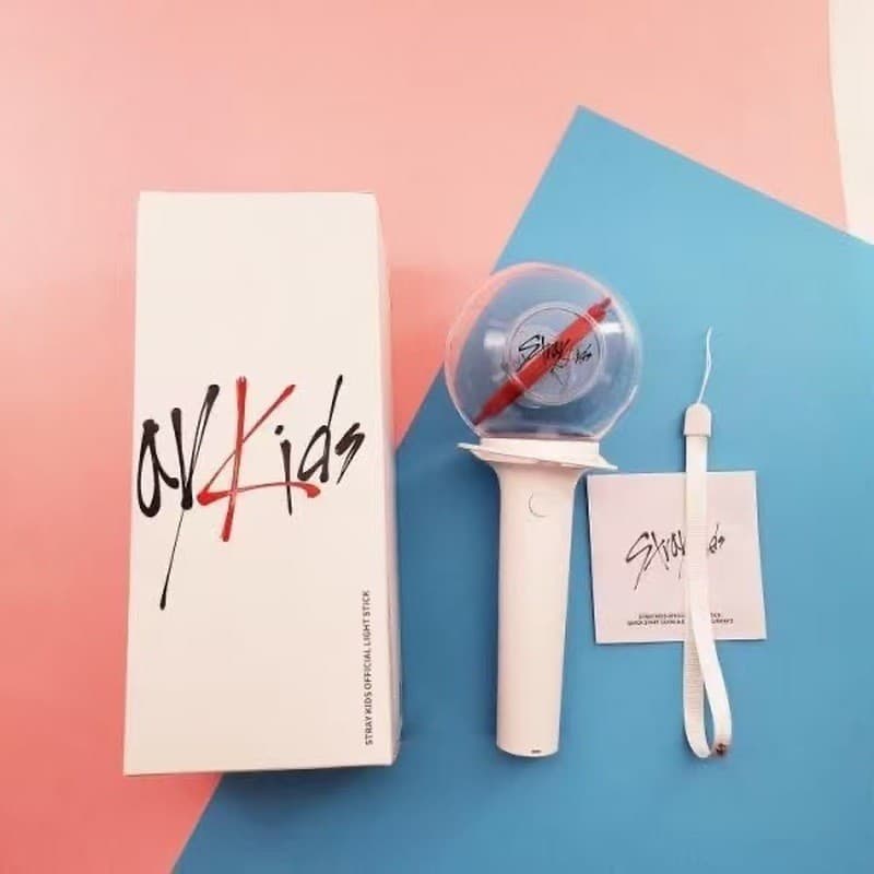 Stray kids Bluetooth APP Conexão Oficial Glow Stick Cheer Stick Mão Luz Cheer Light Mercadoria
