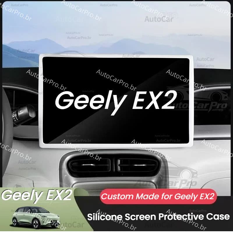 Compatível com Geely EX2 EV/E.mas 5/Proton Emas 5, Protetor de Tela para Carro, Protetor de Console de Navegação FFBE
