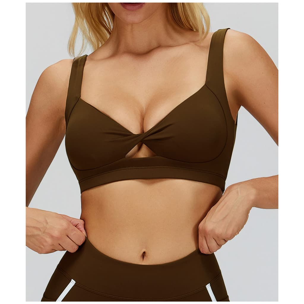 Roupa de ioga Nude, roupa esportiva Casual feminina para Fitness