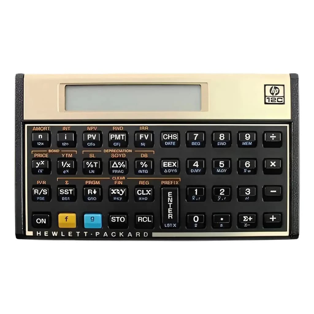 Calculadora Financeira Hp 12c Gold Original