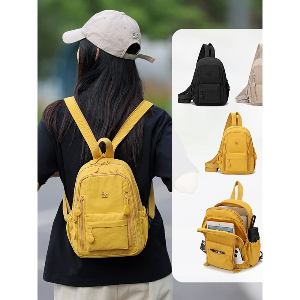 🔥 VENDA QUENTE 🔥 Bolsa Transversal Multifuncional Bolsa de Peito Casual Bolsa Tiracolo Feminina 2026 Nova Mochila Femi