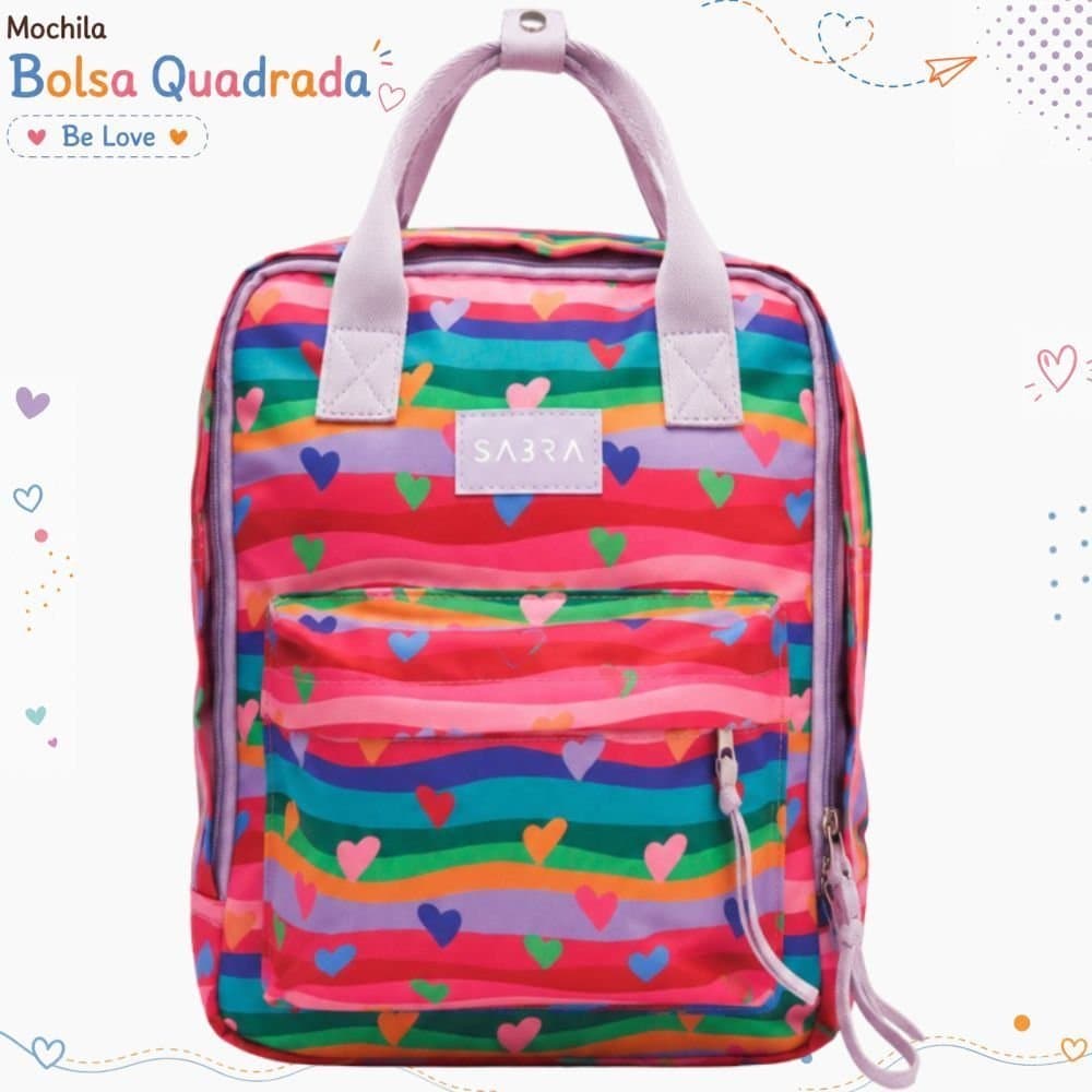 Mochila Bolsa Quadrada Be Love Sabra