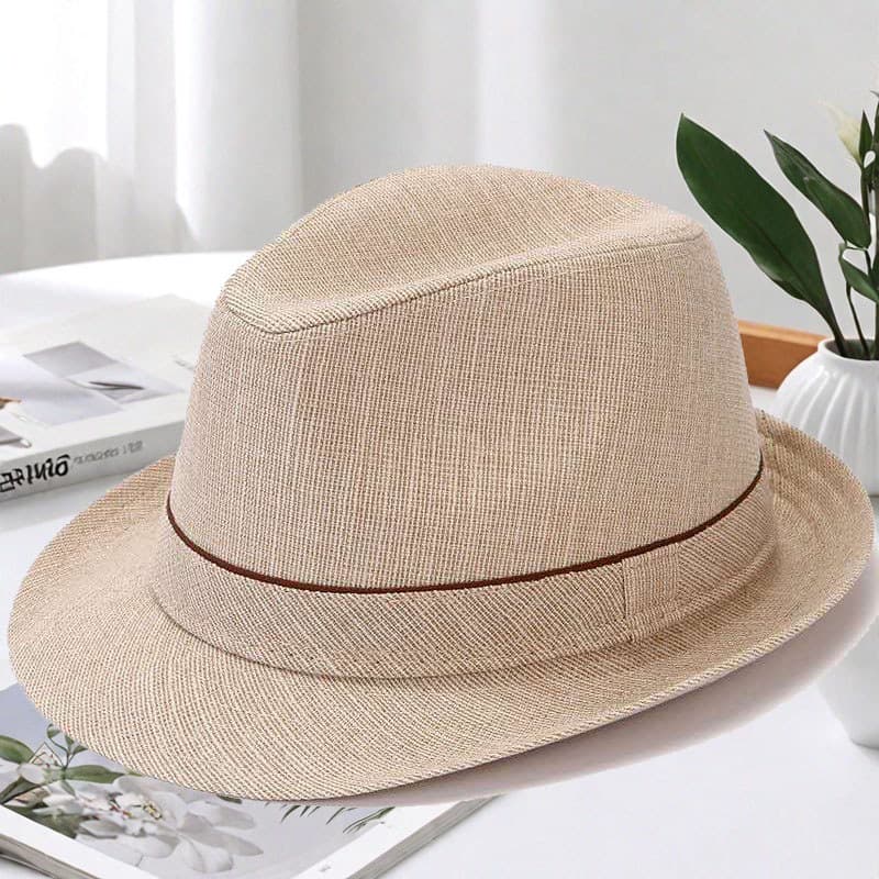 Chapéu de idosos de meia-idade masculino primavera outono chapéu superior protetor solar chapéu de sol estilo fino respi