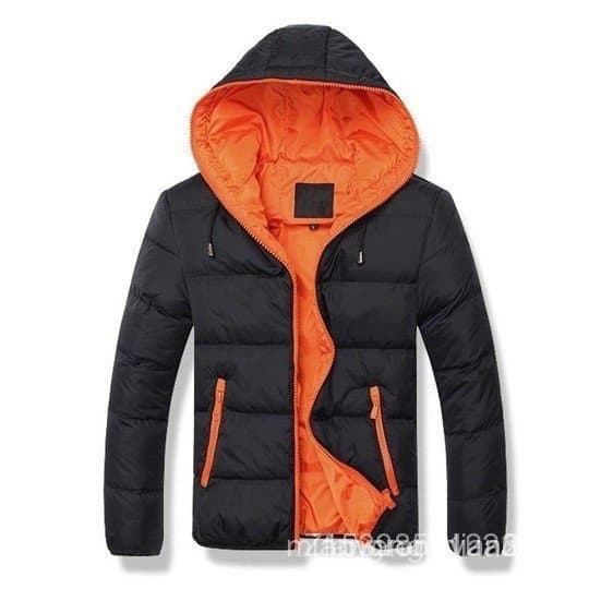 2025 Jaqueta Acolchoada Bobojaco Masculina Plus Size Com Capuz E Zíper , Casaco Quente De Inverno À Prova De Vento .