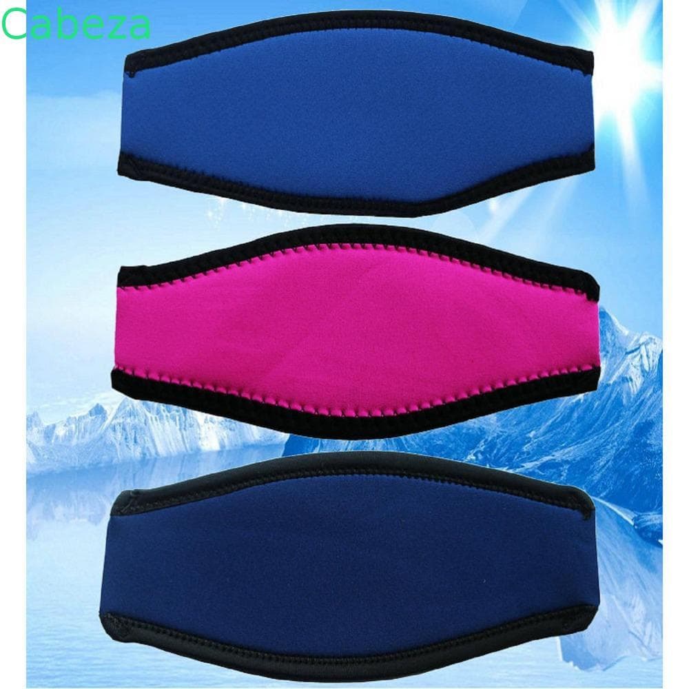 CABEZA1 Capa De Alça Para Máscara De Mergulho Acolchoada , Envoltório Ajustável De Neoprene Esportes Aquáticos , Cabelo