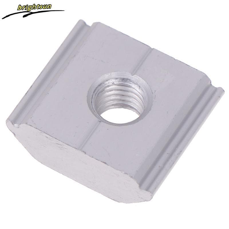5 Peças 21.2mm 22.3mm 23.7mm Montagem De Painel Solar Liga De Alumínio Braet Final Braçadeira Média T-Blos Porcas Quadra