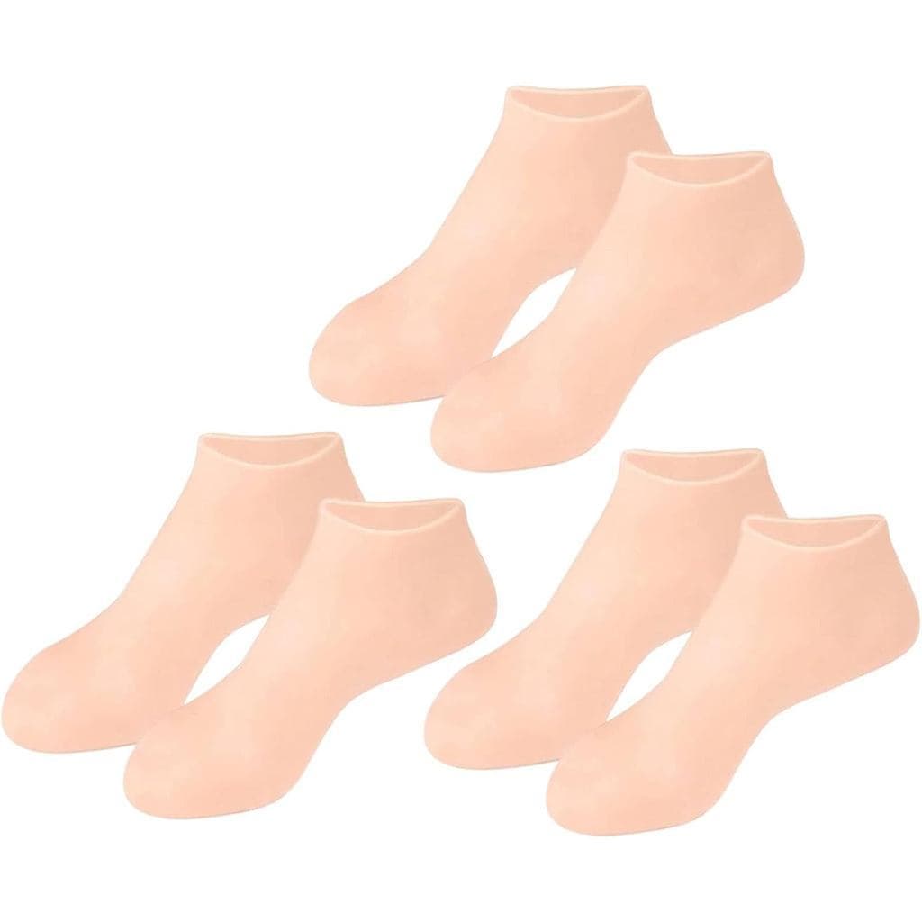Meias hidratantes para os pés, meias para os pés, meias hidratantes, meias de gel para pés secos, protetores de calcanha