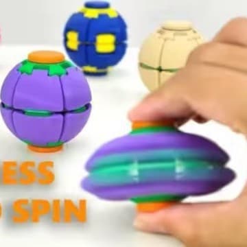 Ferramenta útil de descompressão imprensa rotativa bola de descompressão impressão 3D brinquedo descompressão ferramenta