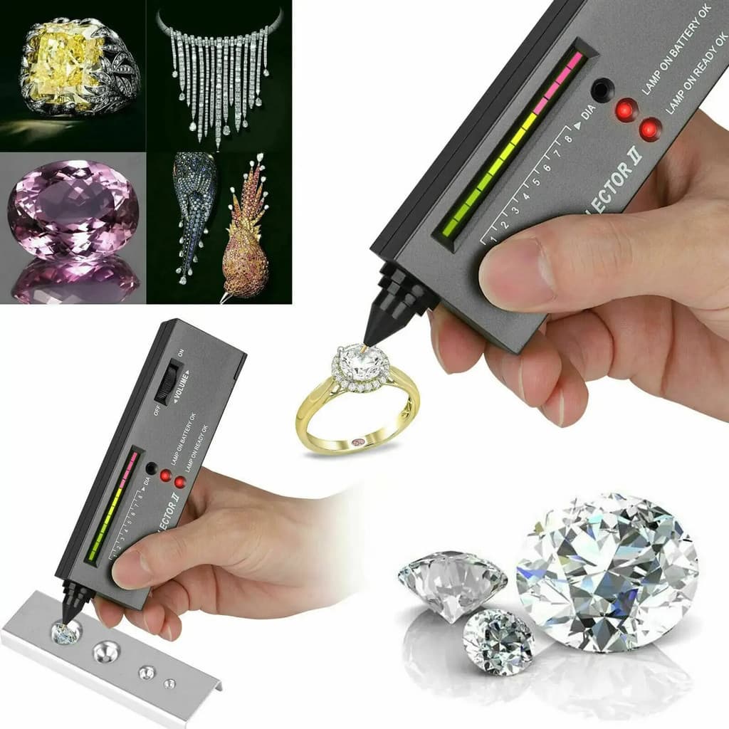 Testador De Diamante De Alta Precisão , Caneta Testadora , Joias , Seletor Profissional , Kit De