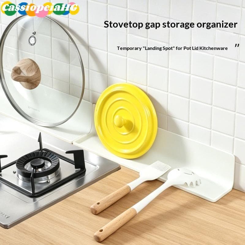 (Cassiopeiahg) Tapete De Secagem De Silicone Qui Seco Antiderrapante Reutilizável Cozinha Fogão Gap Escorredor Almofada