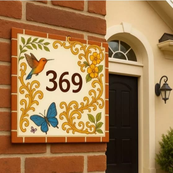 Quadro decorativo para fachada de casa número de casa decorativo para frente de residencia personalizado