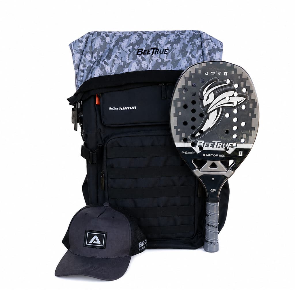 Nova Raquete De Beach Tennis Ama Sport Raptor Bee Carbono 6k