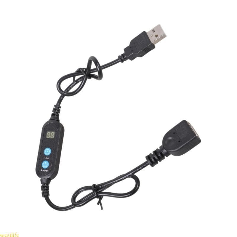 Extensão Temporizador USB 12 Estágios Controle Incremento 1 Para Dispositivos Cozin