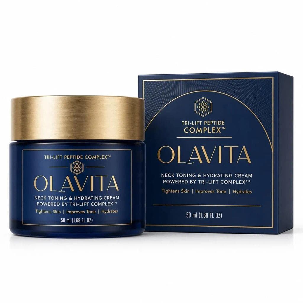 Olavita Tri-lift Peptide Comple, Hidratante Facial e para Pescoço com Peptídeos