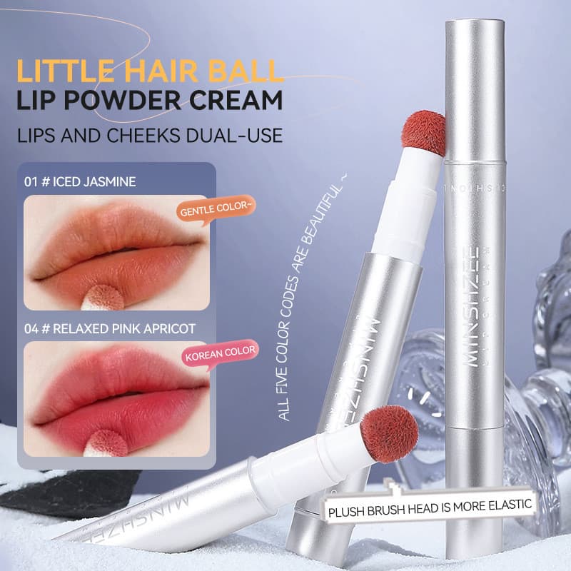 Almofada Lip Cream Lip Mud Matte Nude Color Whitening Não é fácil de desbotar
