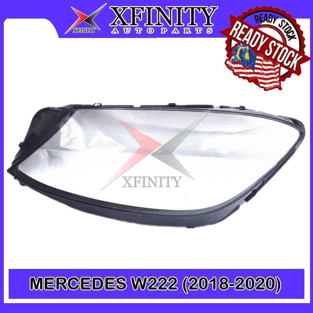 MERCEDES W222 18 19 20 Tampa Do Farol/Lente Concha Da Lâmpada . 0