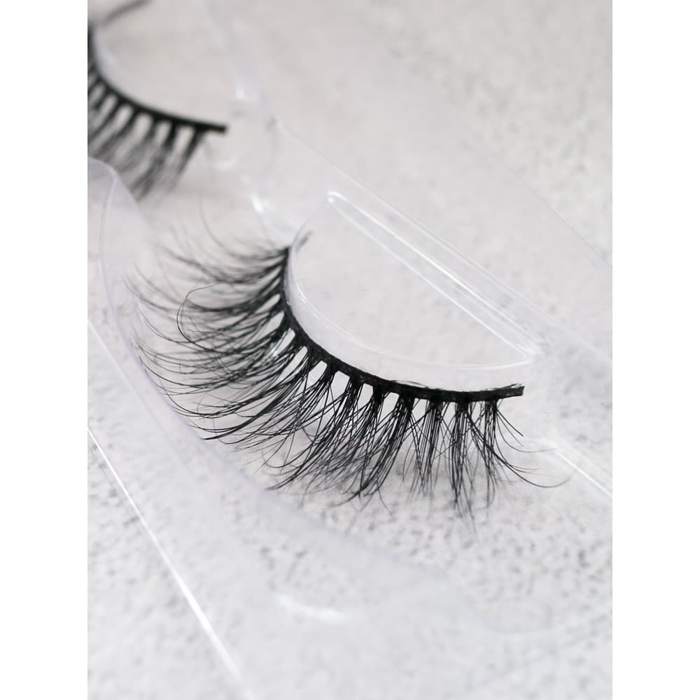 INS estilo europeu americano influenciador 3D vison cabelo cílios postiços olhos afiar Curling bagunçado tridimensional