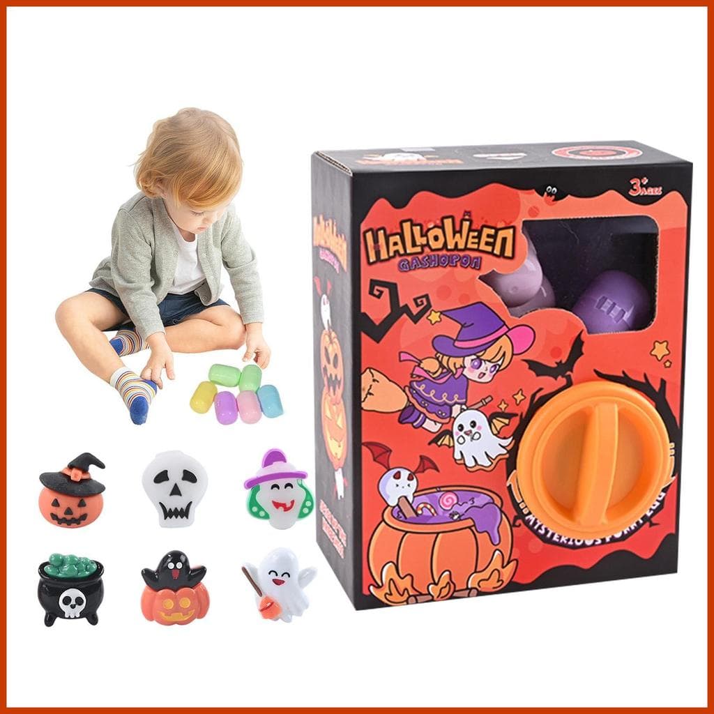Mini Máquina De Venda Automática Dispensador De Doces Jogo Tabuleiro Halloween Pequena Casa Para Cozinha Escritório Em h