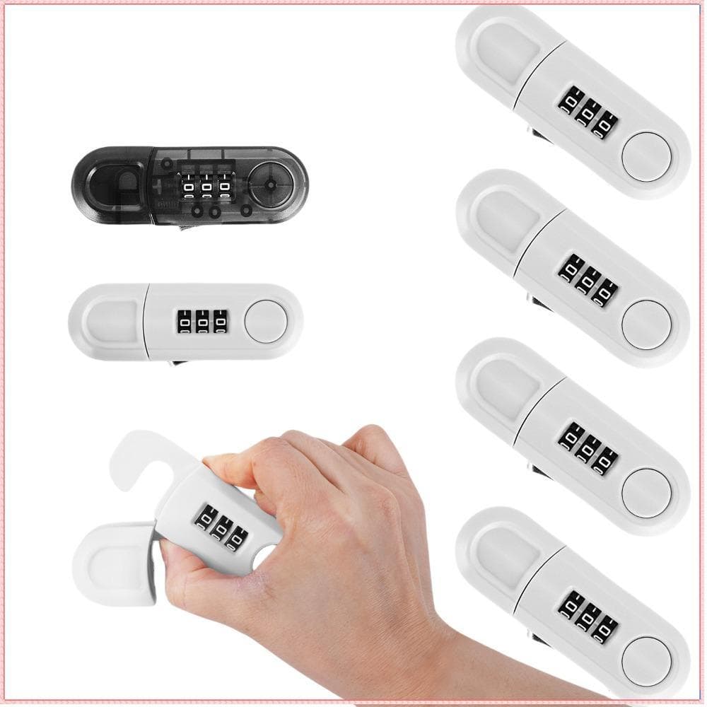 Fechadura Com Senha De Gaveta ida , Trava De Segurança Antifurto Para Porta De Armário DIY , De Plástico Multi