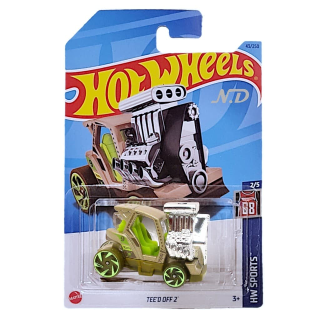 Hot Wheels TEE´D OFF 2  Mattel HKK44 Marron