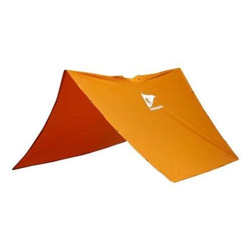Capa Poncho Impermeavel Protecao Chuva Laranja Vibrante Resistente