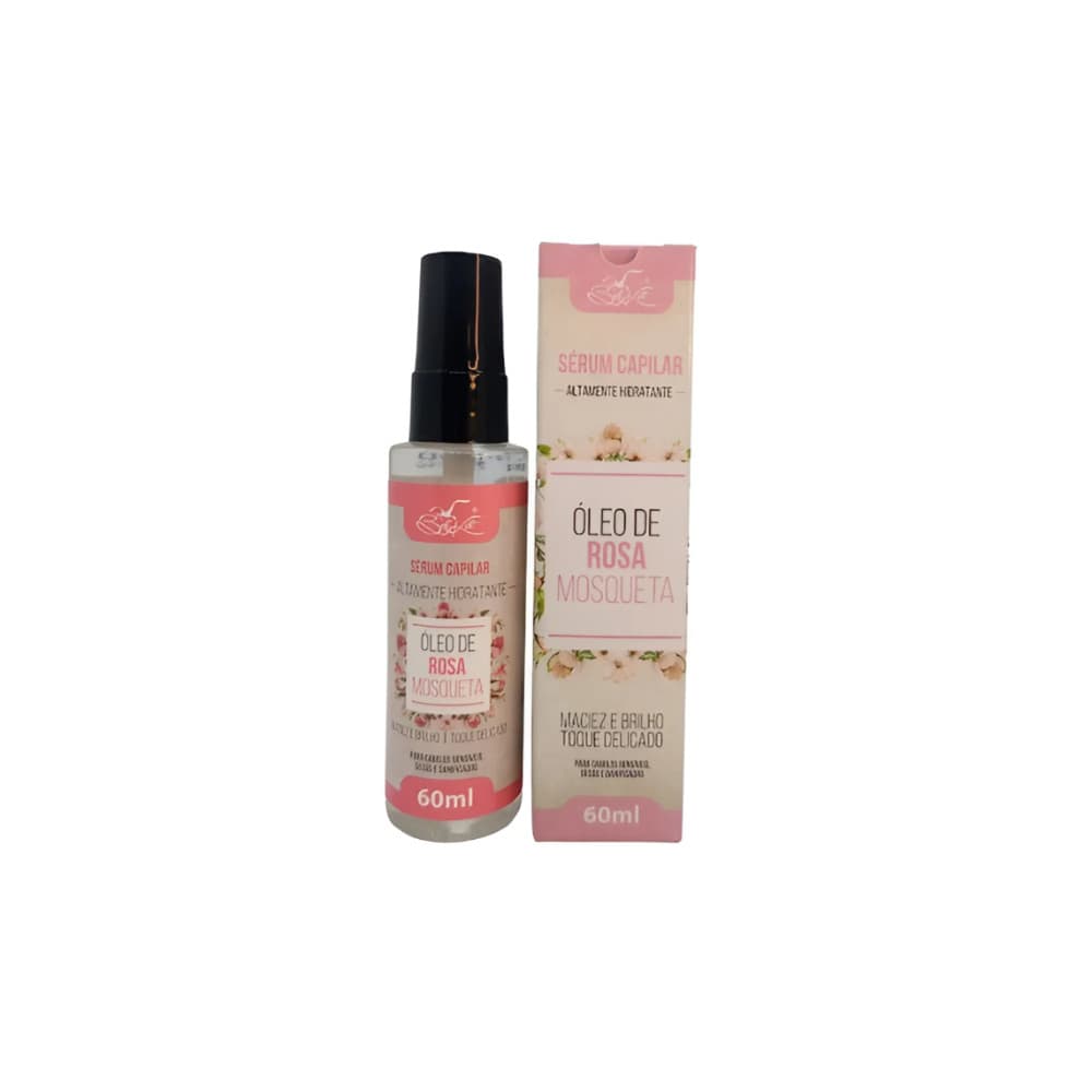 Óleo Serum 60ml Capilar Reparador Rosa Mosqueta Danificados