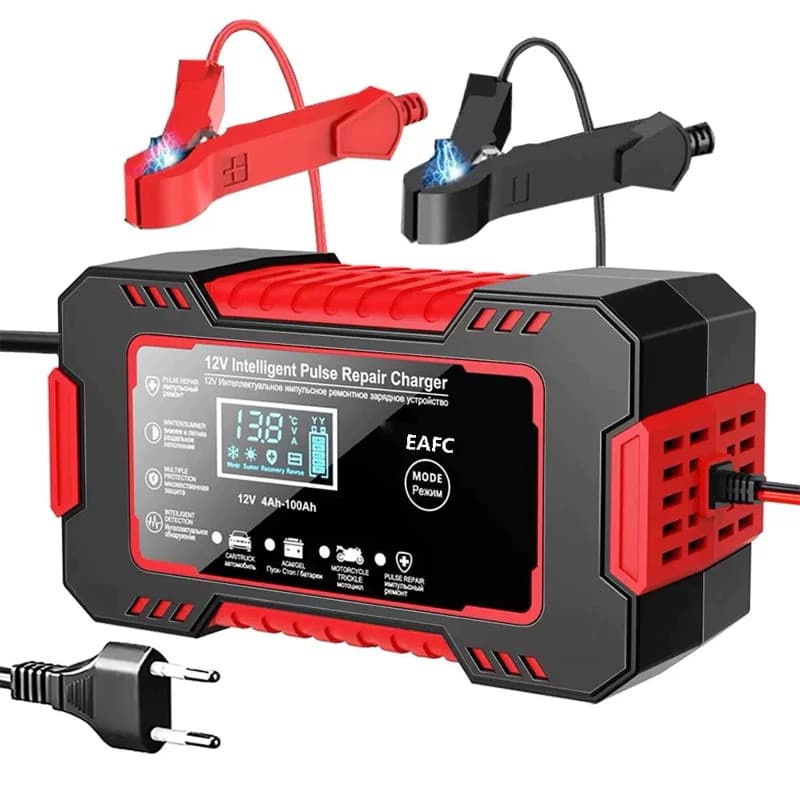 Carregador Automotivo Smart 12V - Digital, Pulsos Dessulfatadores e Proteções Integradas