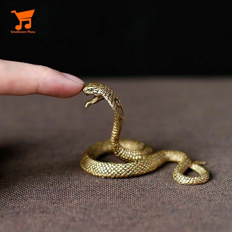 Estátua De Cobra De Dinheiro Do Zodíaco De Feng Shui De Cobre , Latão Puro , Boutique Requintada , Riqueza , Sorte , Ser
