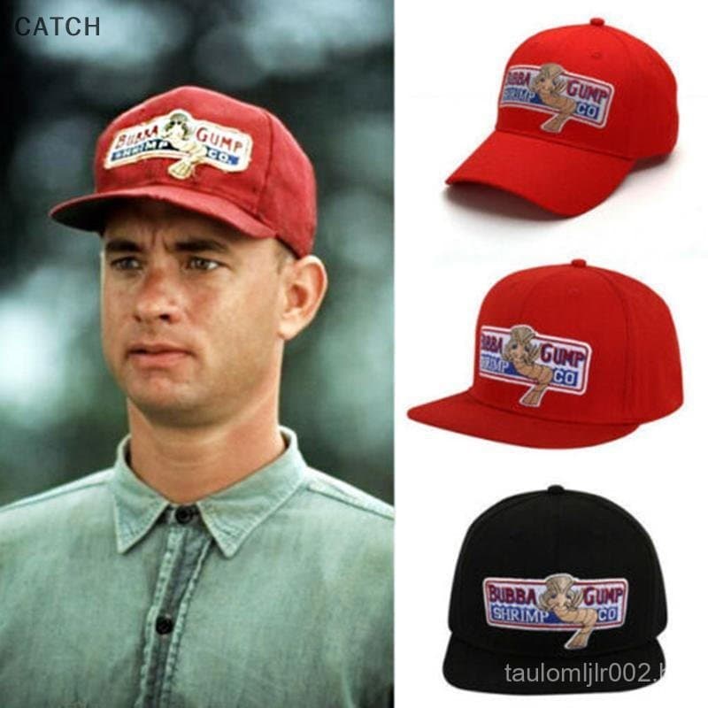 Captura 1994 Camarão Bubba Gump CO . Chapéu De Beisebol Forrest Snapback Cap Cosplay Homens Mulheres Você