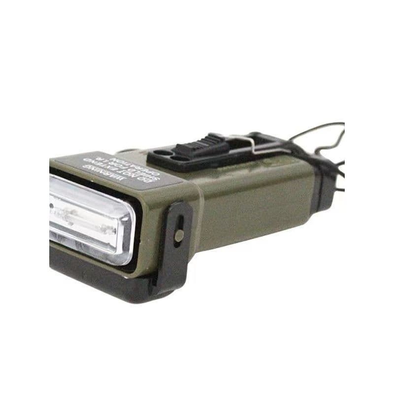 Lanterna tática ao ar livre multifuncional portátil MS2025 lanterna de luz forte luz de sobrevivência ao ar livre autode