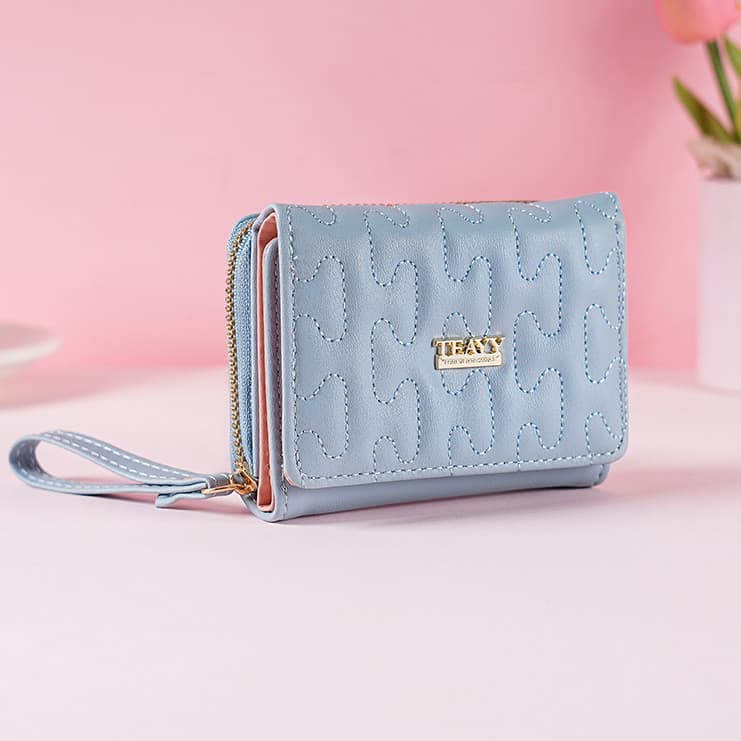 Curto Multi-Slot para cartão bolsa de moedas feminina moda zíper titular do cartão carteira feminina primavera carteira