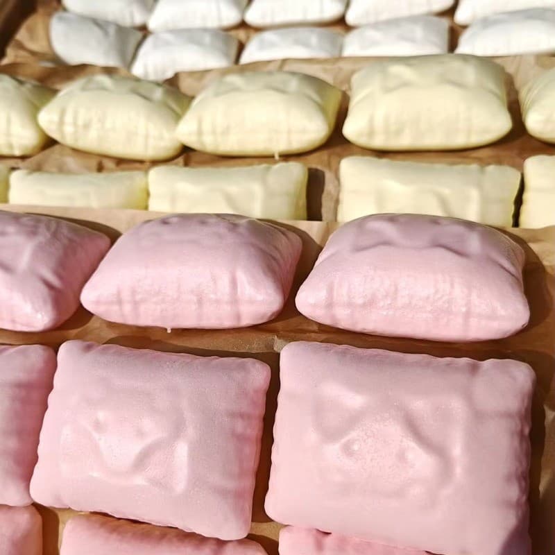 Diversão Mole Sabão Brinquedo Fidget Leite Branco Quadrado Espremer Brinquedos Textura Aliviar Ansiedade Anti-stress Uso