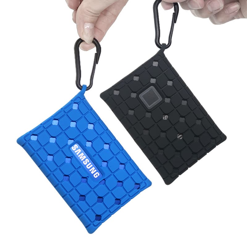 Adequado para Samsung T7 capa protetora móvel unidade de estado sólido caixa à prova de choque saco de armazenamento de