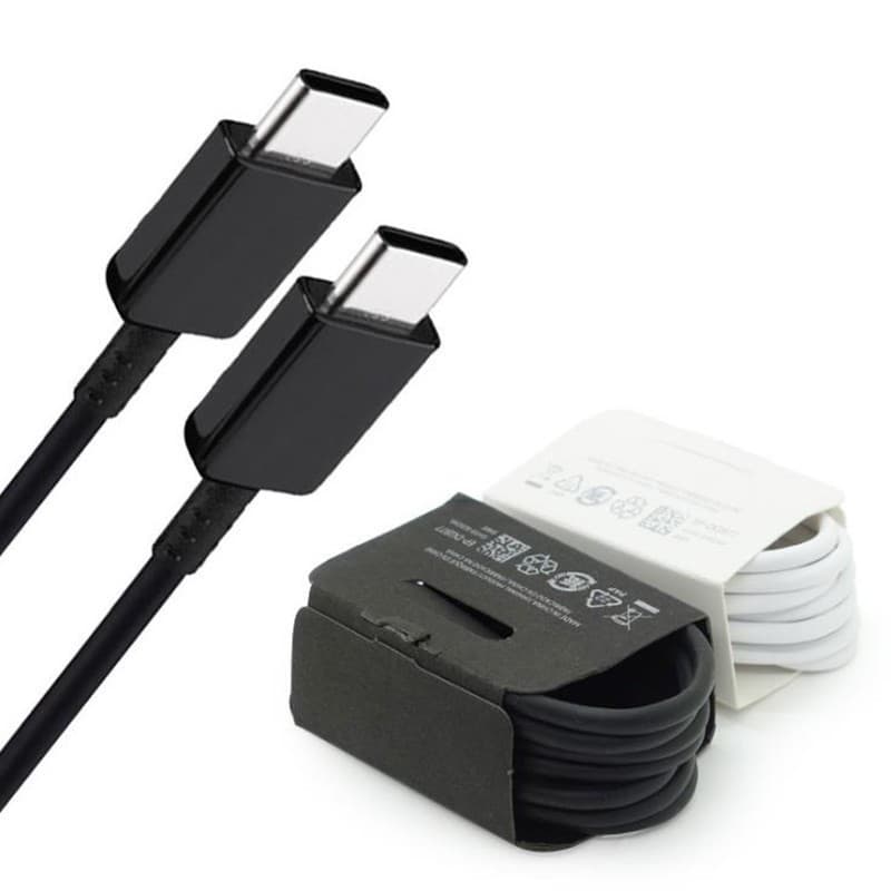 Cabo Turbo USB C para Usb C - A32 A70 A71 A80 Note 20 S21 S24 M54 Compatível com todos modelos