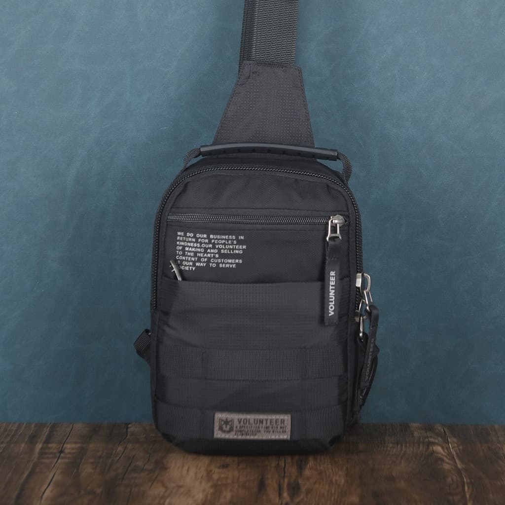 Moda All-Match bolsa de peito masculina leve bolsa à prova dwaterproof água Oxford pano peito mochila diário Commuter sa