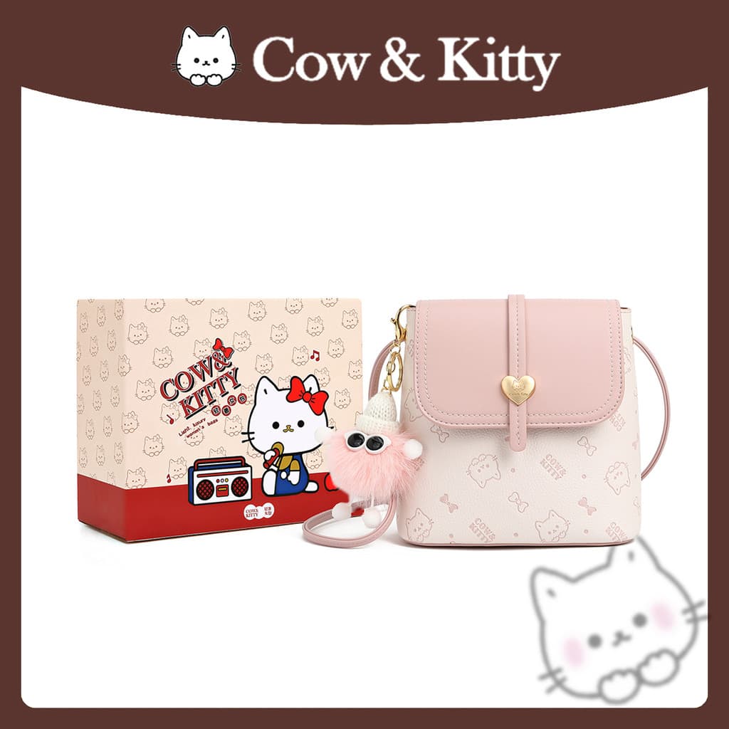 Bolsa bolsa transversal feminino Oficial autêntico vaca & Kitty saco do telefone móvel feminino 2026 novo estilo nicho A