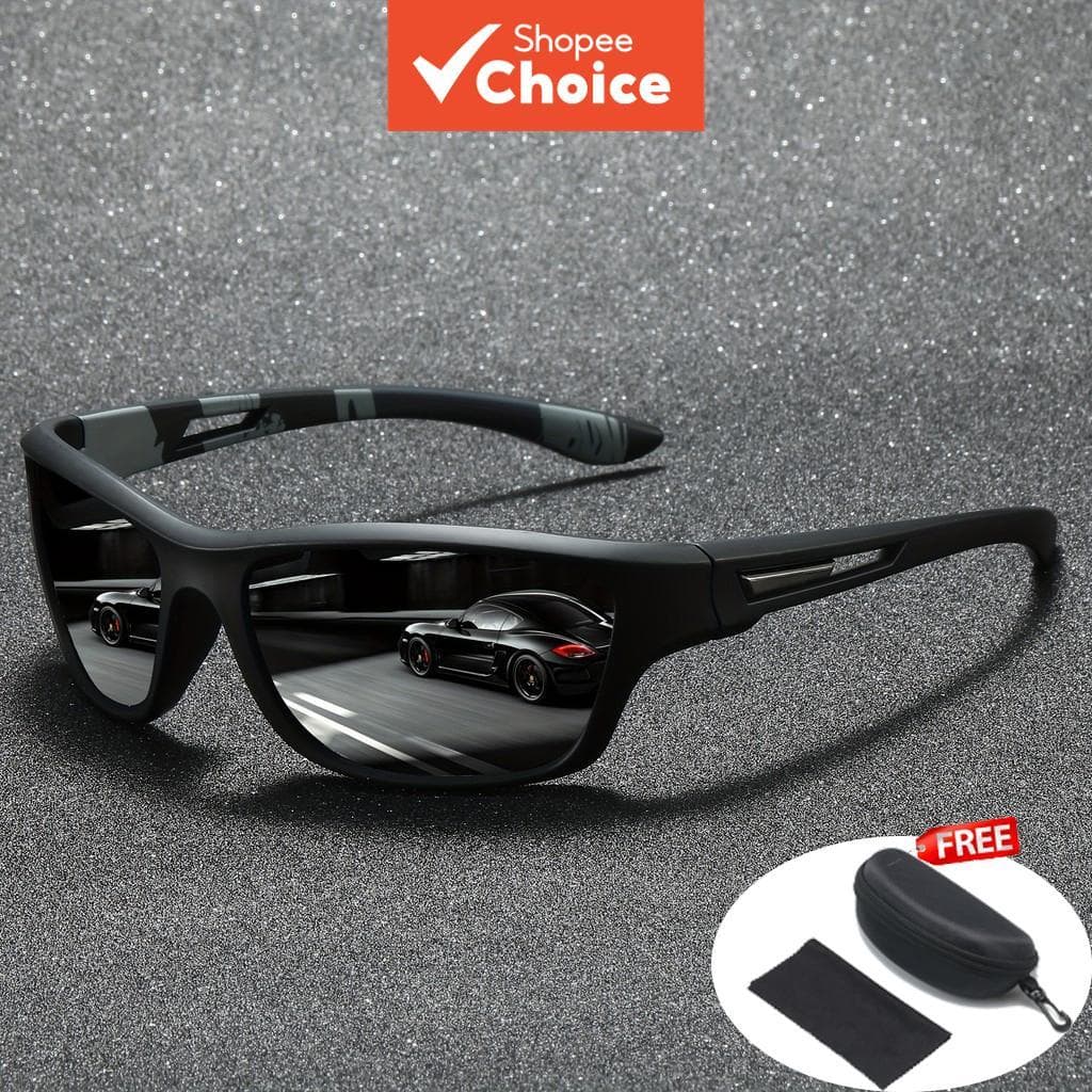 Óculos De Sol De Ciclismo Uv400 Para Homens E Mulheres Com Estojo Esportivo De Verão